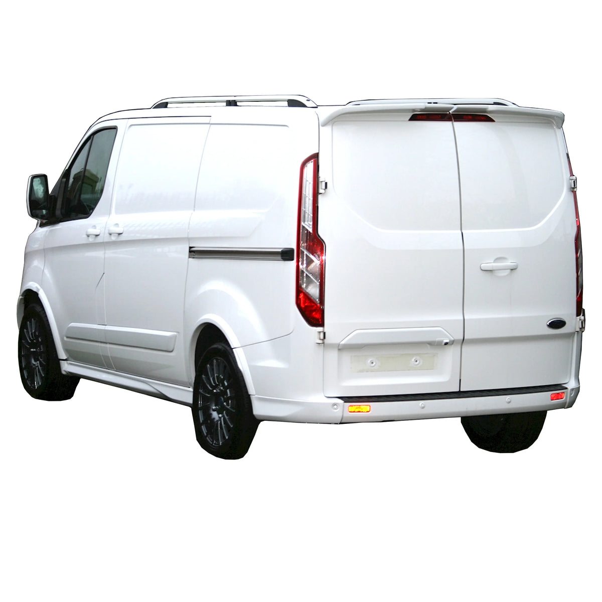Rear Spoiler Painted Frozen White Barn Door for Ford Tourneo Custom (2013-2024) - BUYDAY - Spoiler - Detail View