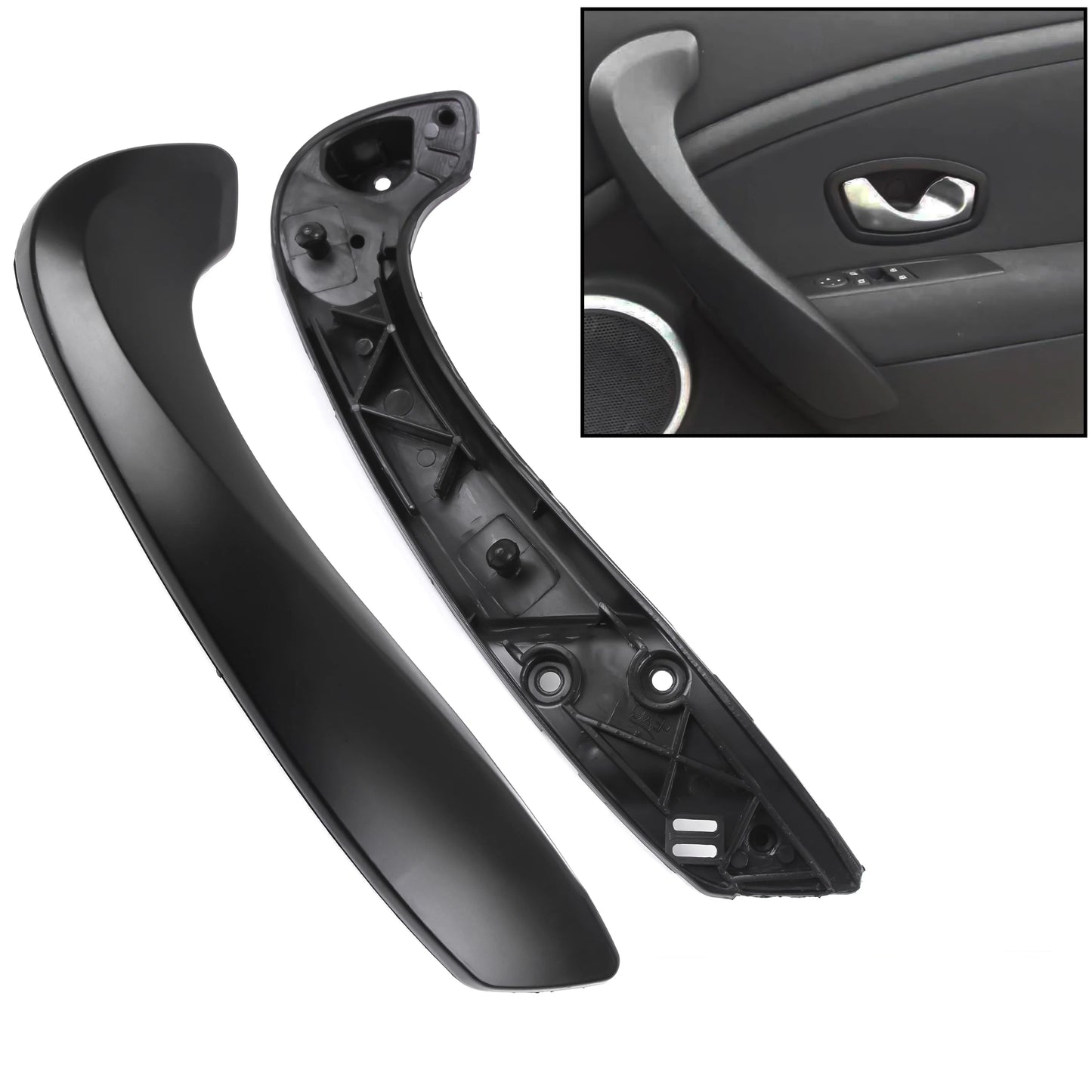 Interior Door Handle Grip Front Right for Renault Megane 3 809540001R (08-16)