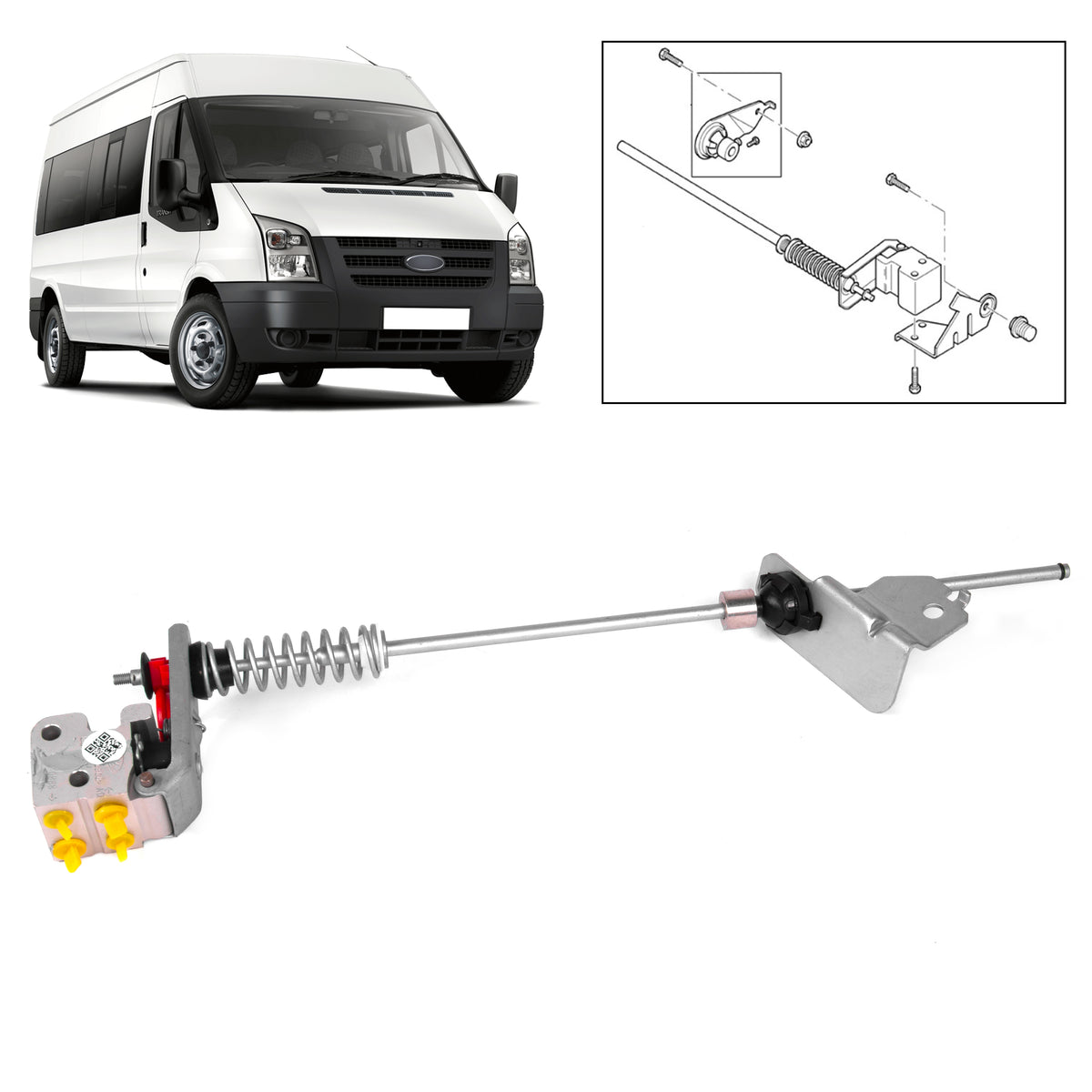 Load Sensing Laden Loading Valve for Ford Transit MK6 MK7 2.0 2.4 4583027 00-14 - Detail View - BUYDAY