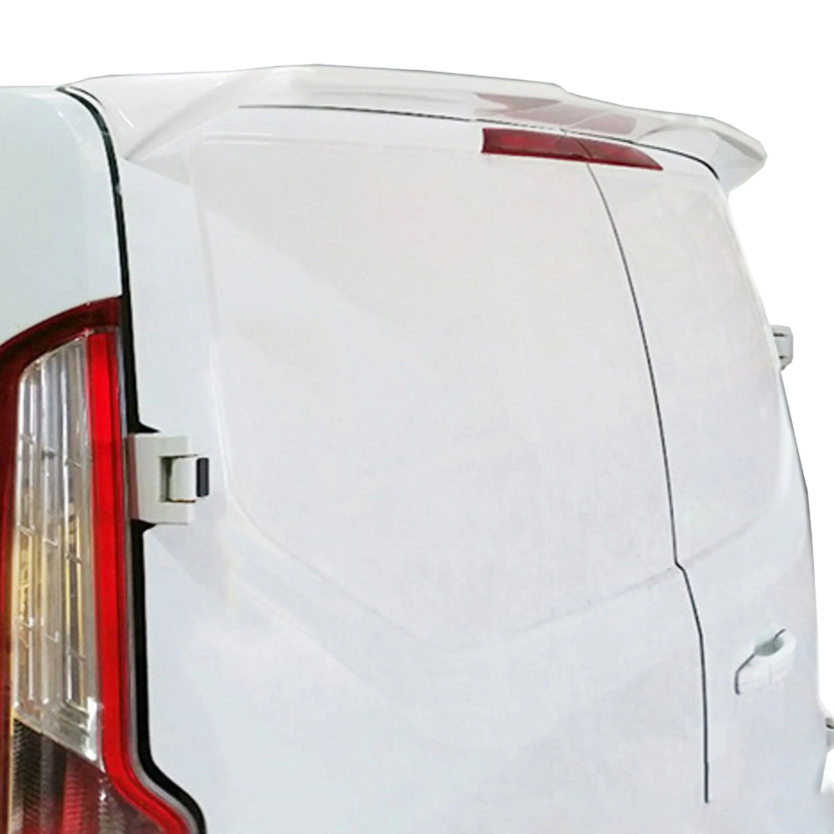 Rear Spoiler Painted Frozen White Barn Door for Ford Tourneo Custom (13-24) - BUYDAY - Spoiler for Ford Tourneo Custom - D...