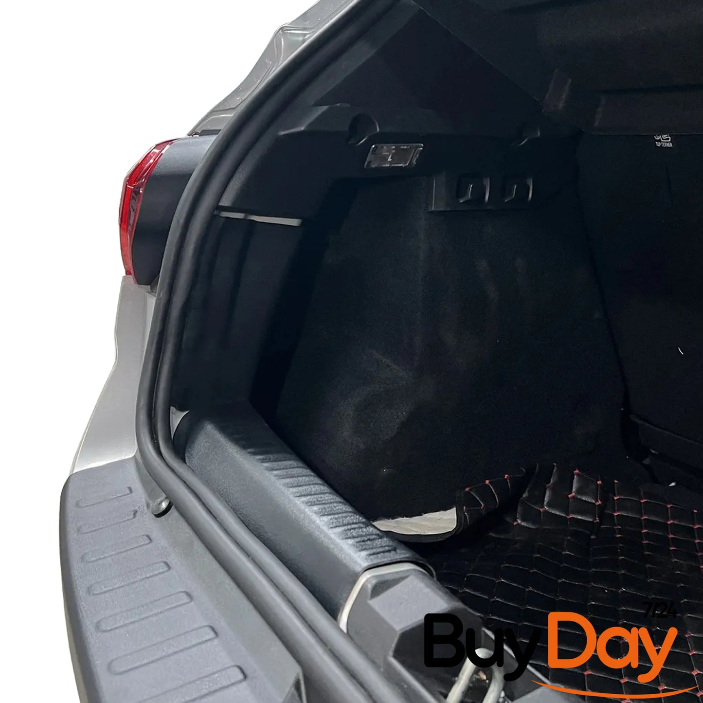 4 Piece Set Door Sill Protectors, Black ABS Entry Guard Kick Plates, Interior Scuff Plates, Car Accessories, Compatible with Sandero Models 2021-Onwards