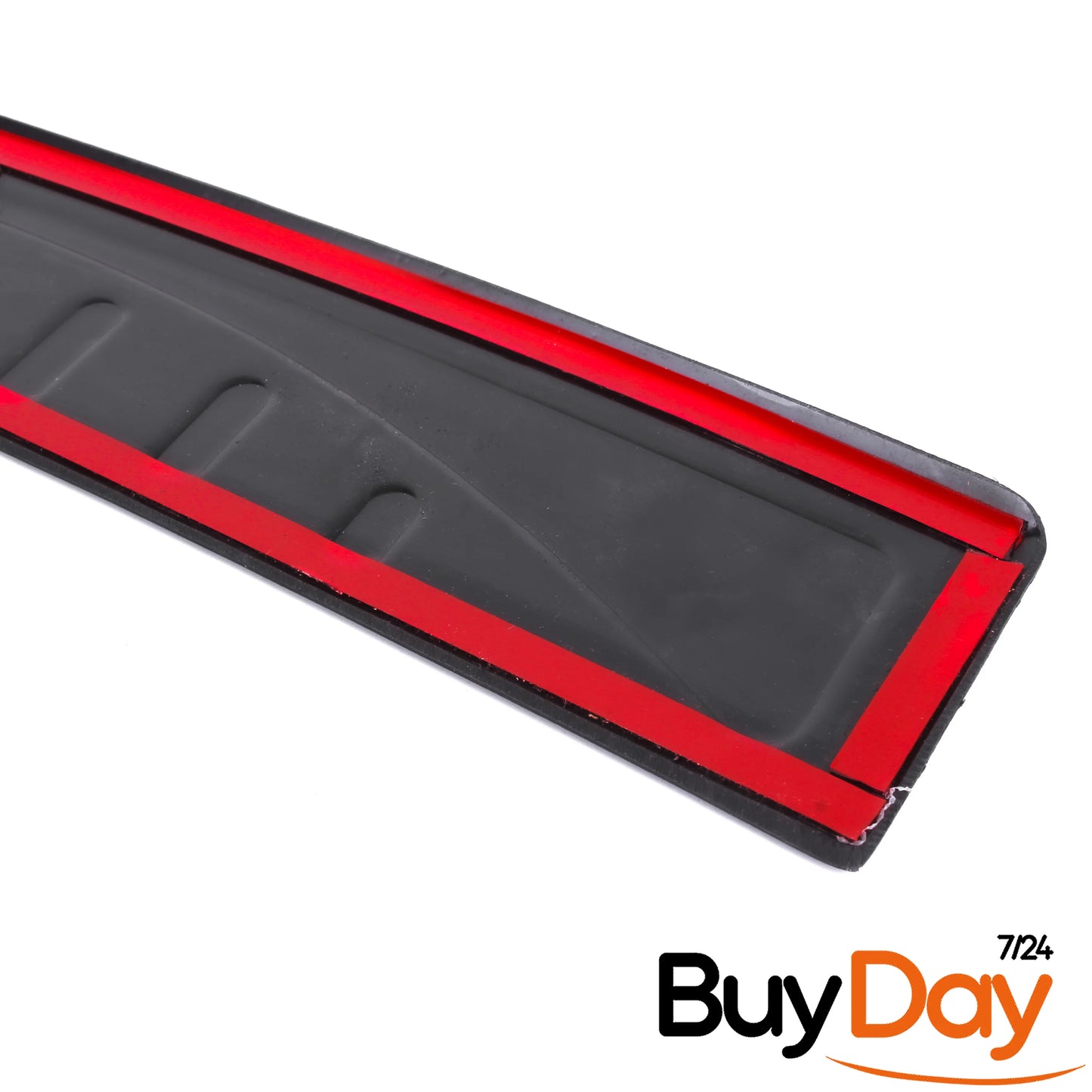 clickmax Rear Bumper Protector Sill Cover Guard, Matt Black ABS Finish, Boot Sill Scratch Guard, Car Accessories for Tiguan MK2 Models 2016-2023