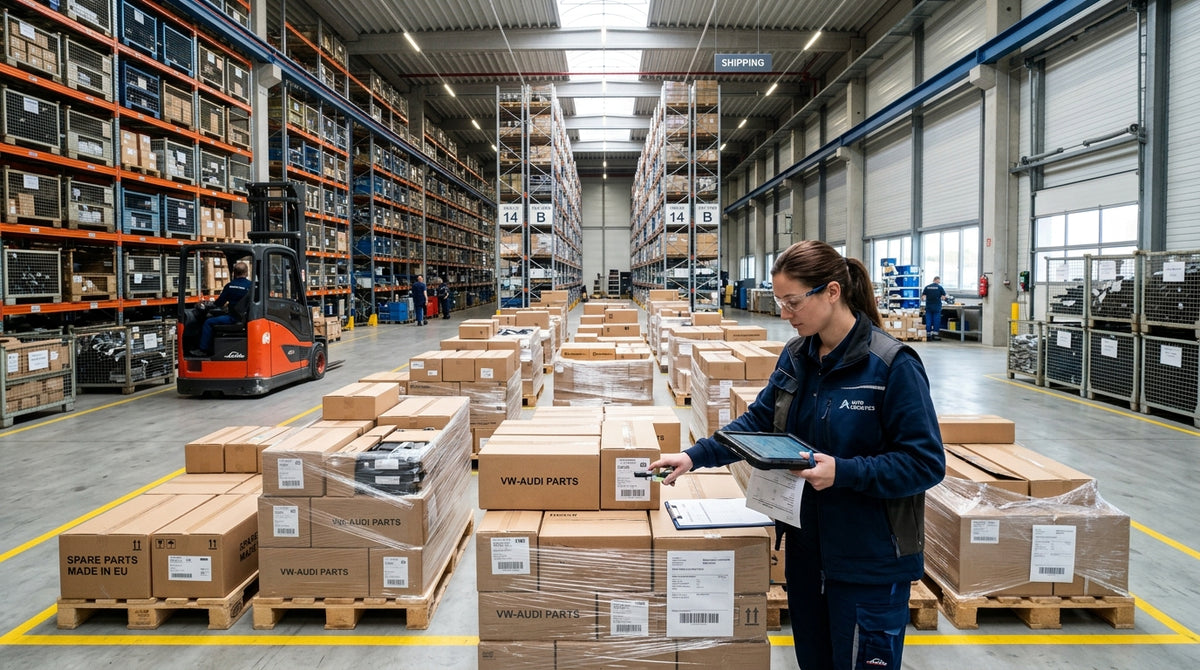 Automotive Parts Distribution Warehouse and Pallet Logistics UK