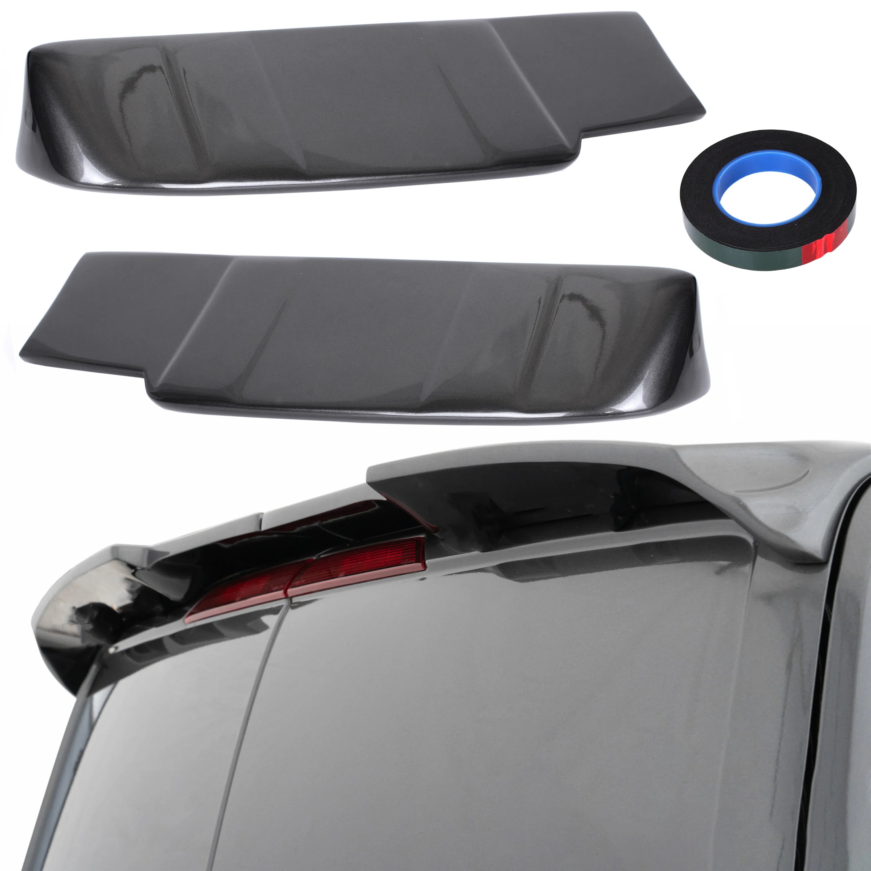 Rear Spoiler Painted Magnetic Grey Barn Door for Ford Transit Custom (2012-2018) - BuyDay - Sunroof Repair Kit