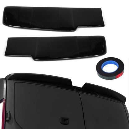 for Ford Transit Custom Rear Spoiler Painted Panther Black Barn Door (2013-2024)