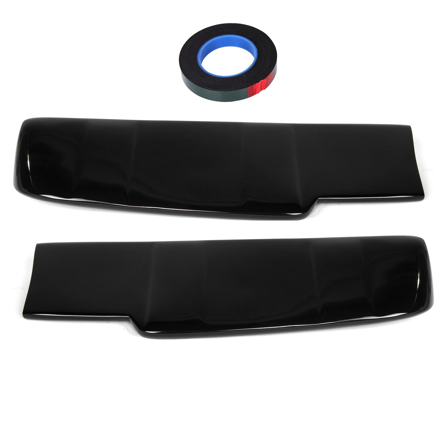 for Ford Transit Custom Rear Spoiler Painted Panther Black Barn Door (2013-2024)
