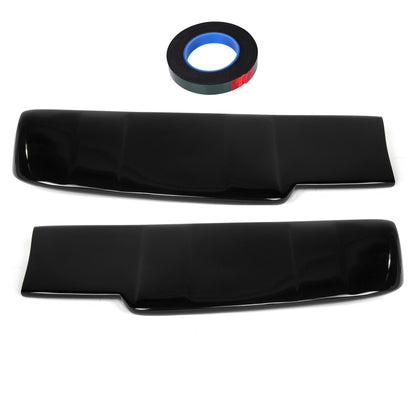 for Ford Transit Custom Rear Spoiler Painted Panther Black Barn Door (2013-2024)