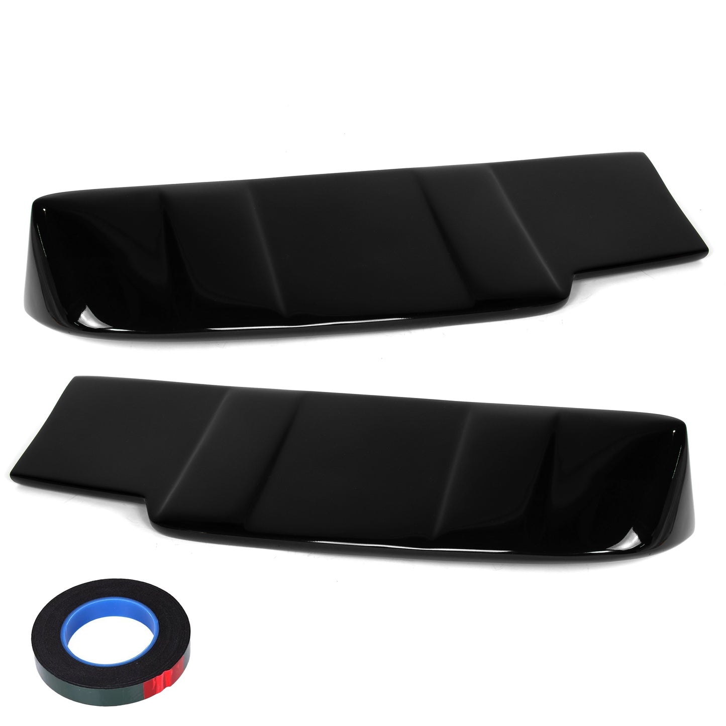 for Ford Transit Custom Rear Spoiler Painted Panther Black Barn Door (2013-2024)