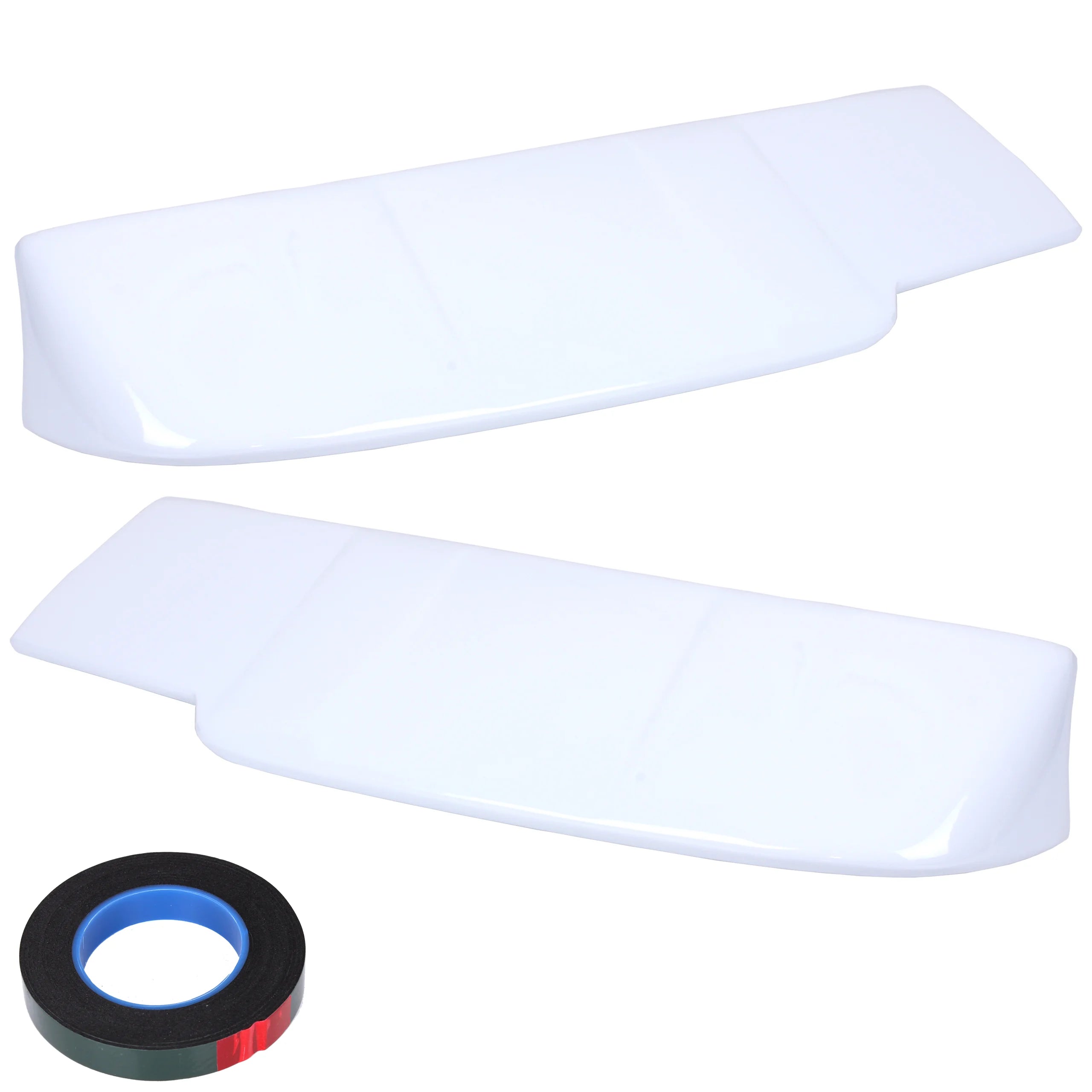 Rear Spoiler Painted Frozen White Barn Door for Ford Tourneo Custom (2013-2024) - BUYDAY - Spoiler - Detail View