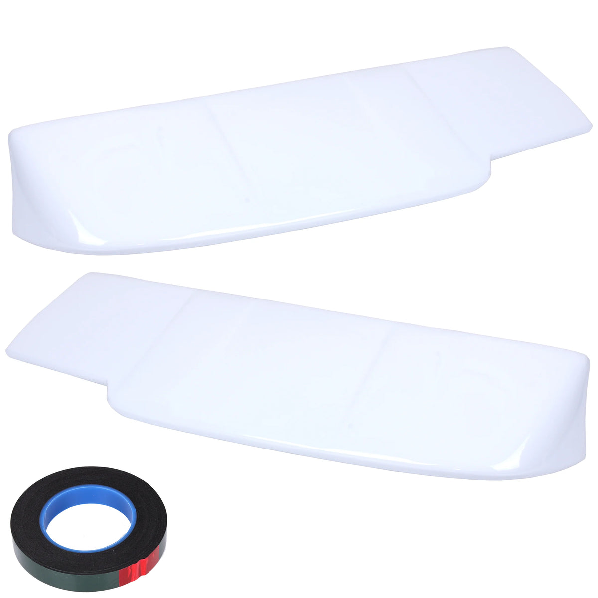 Rear Spoiler Painted Frozen White Barn Door for Ford Tourneo Custom (2013-2024) - BUYDAY - Spoiler - Detail View