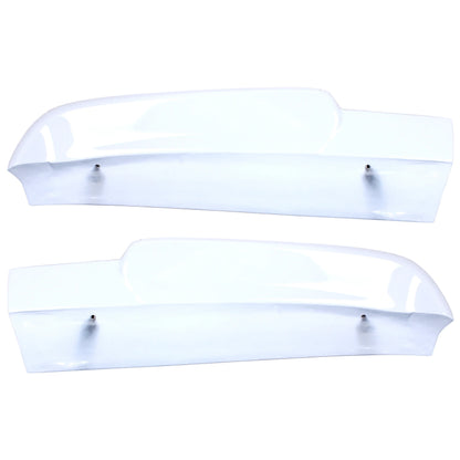 Rear Spoiler Painted Frozen White Barn Door for Ford Tourneo Custom (2013-2024) - BUYDAY - Spoiler - Detail View