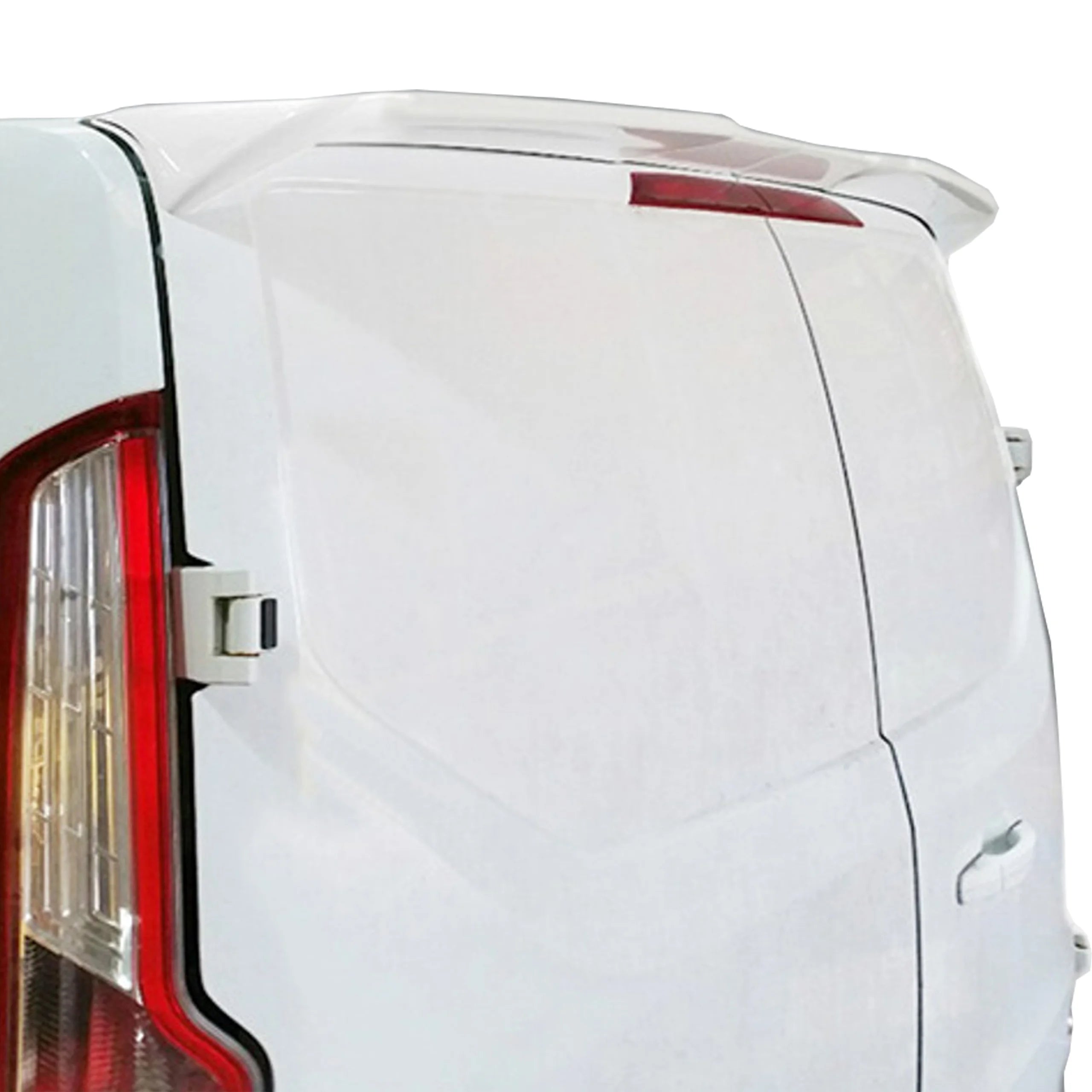 Rear Spoiler Painted Frozen White Barn Door for Ford Tourneo Custom (2013-2024) - BUYDAY - Spoiler - Detail View