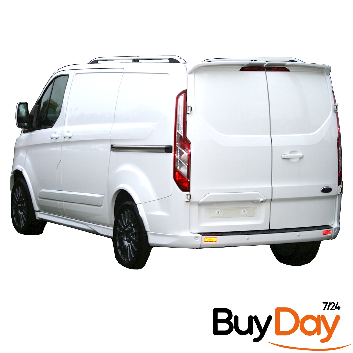 Rear Spoiler Painted Frozen White Barn Door for Ford Tourneo Custom (13-24)