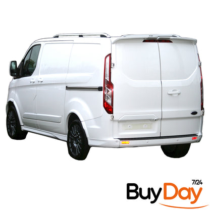 Rear Spoiler Painted Frozen White Barn Door for Ford Tourneo Custom (13-24)