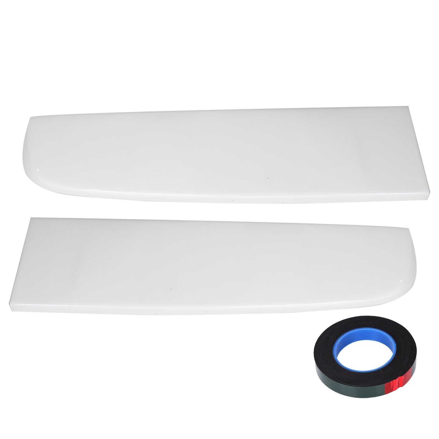 Rear Spoiler Barn Door Painted Frozen White for Ford Transit Custom (13-24)