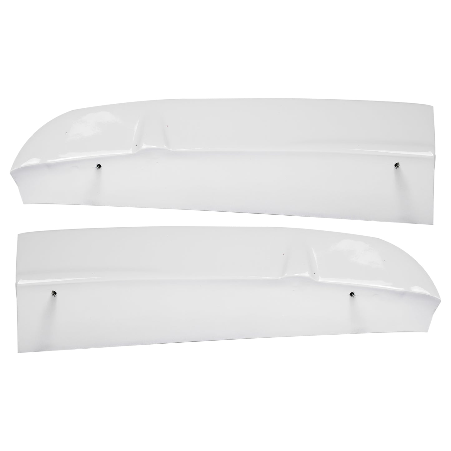 Rear Spoiler Barn Door Painted Frozen White for Ford Transit Custom (13-24)