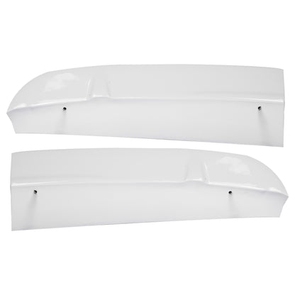 Rear Spoiler Barn Door Painted Frozen White for Ford Transit Custom (13-24)