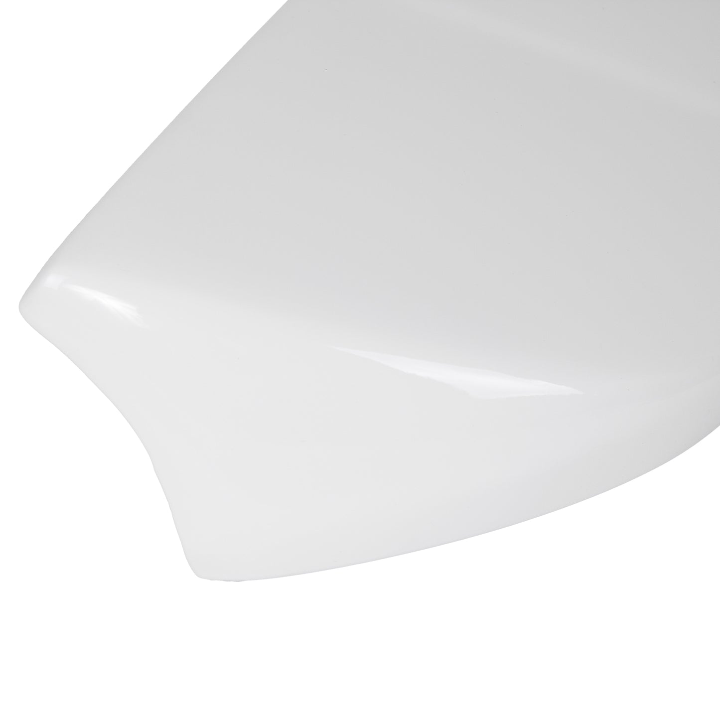 Rear Spoiler Barn Door Painted Frozen White for Ford Transit Custom (13-24)
