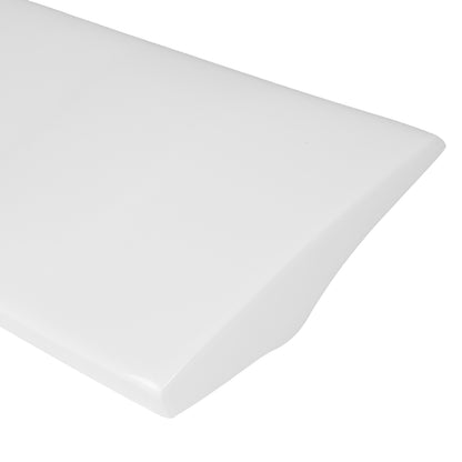 Rear Spoiler Barn Door Painted Frozen White for Ford Transit Custom (13-24)