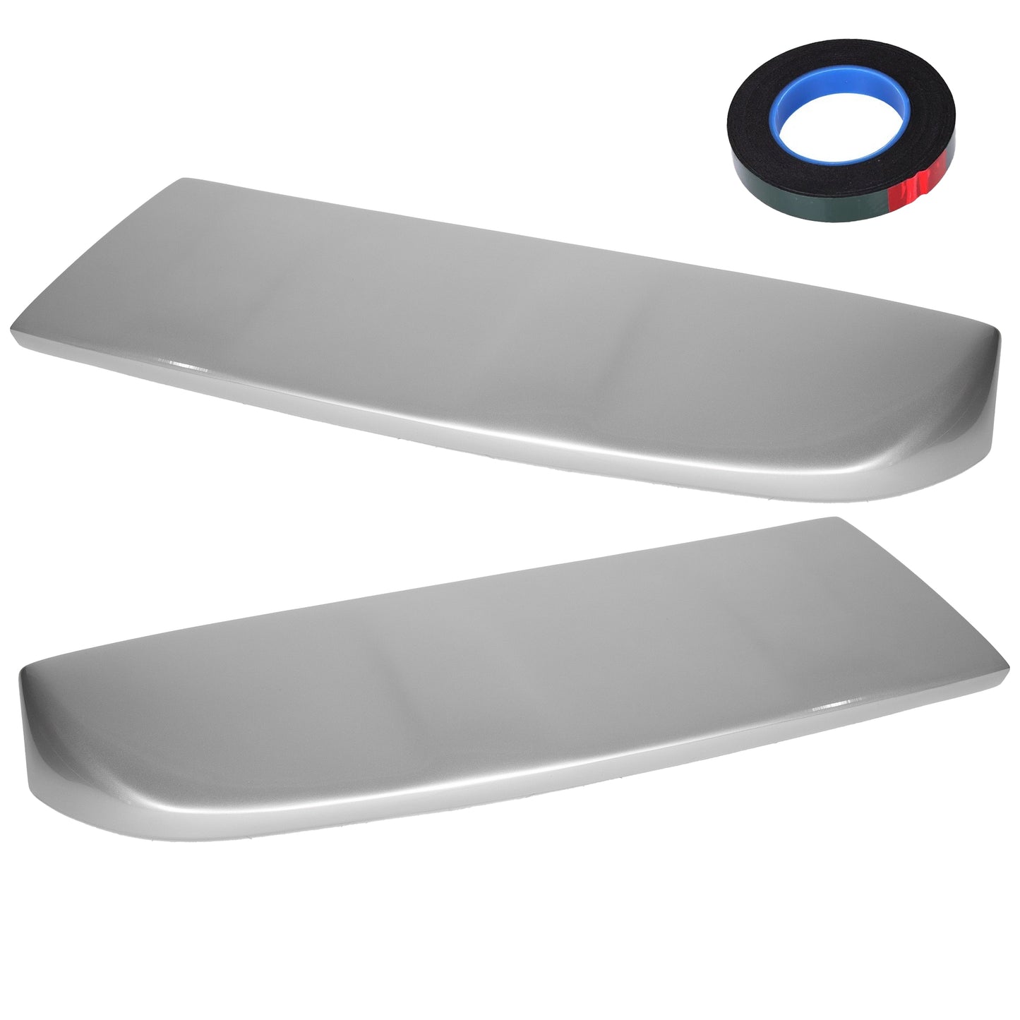 Rear Spoiler Barn Door Painted Moondust Silver for Ford Transit Custom 2013-2024