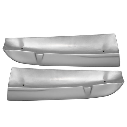 Rear Spoiler Barn Door Painted Moondust Silver for Ford Transit Custom 2013-2024