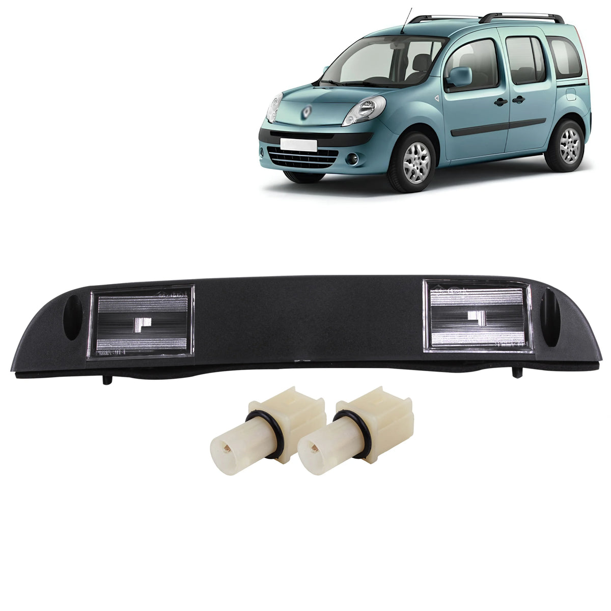 Rear Number Plate Light Lamp For Renault Kangoo II Mercedes Citan 265103161R - BuyDay - Number Plate Light Assemblies