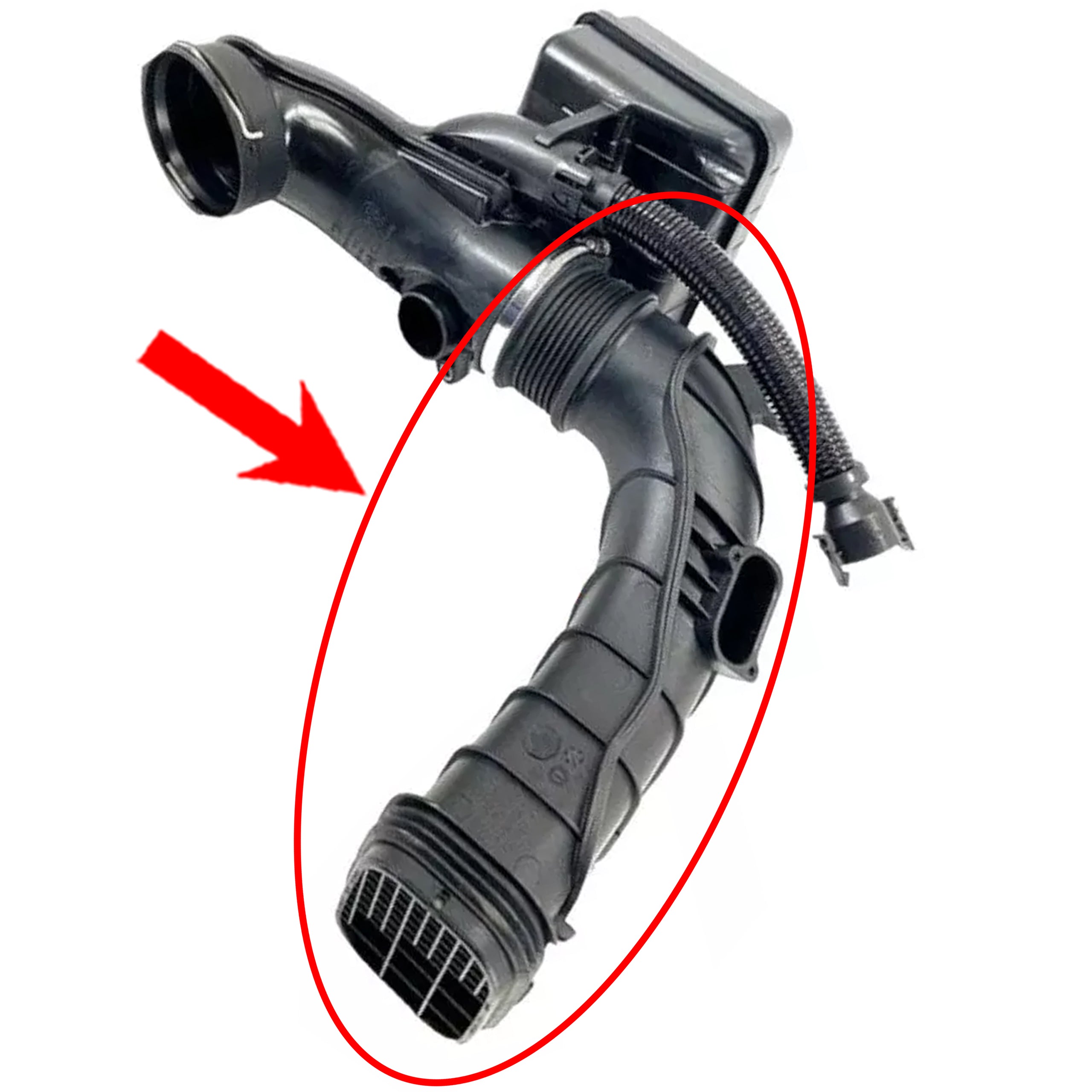 Air Intake Hose Pipe for BMW 5 F10 F11 518d 520d 525d 13718512014 13718508047