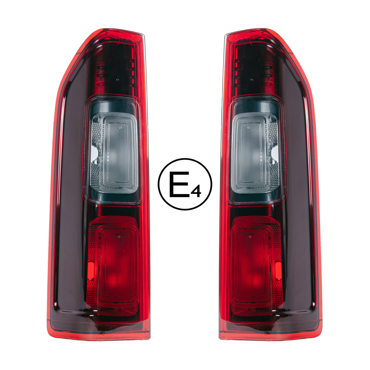 Pair Rear Tail Light Lamps Left + Right For Trafic Vivaro NV300 Talento 2014-24 - BUYDAY Auto Parts