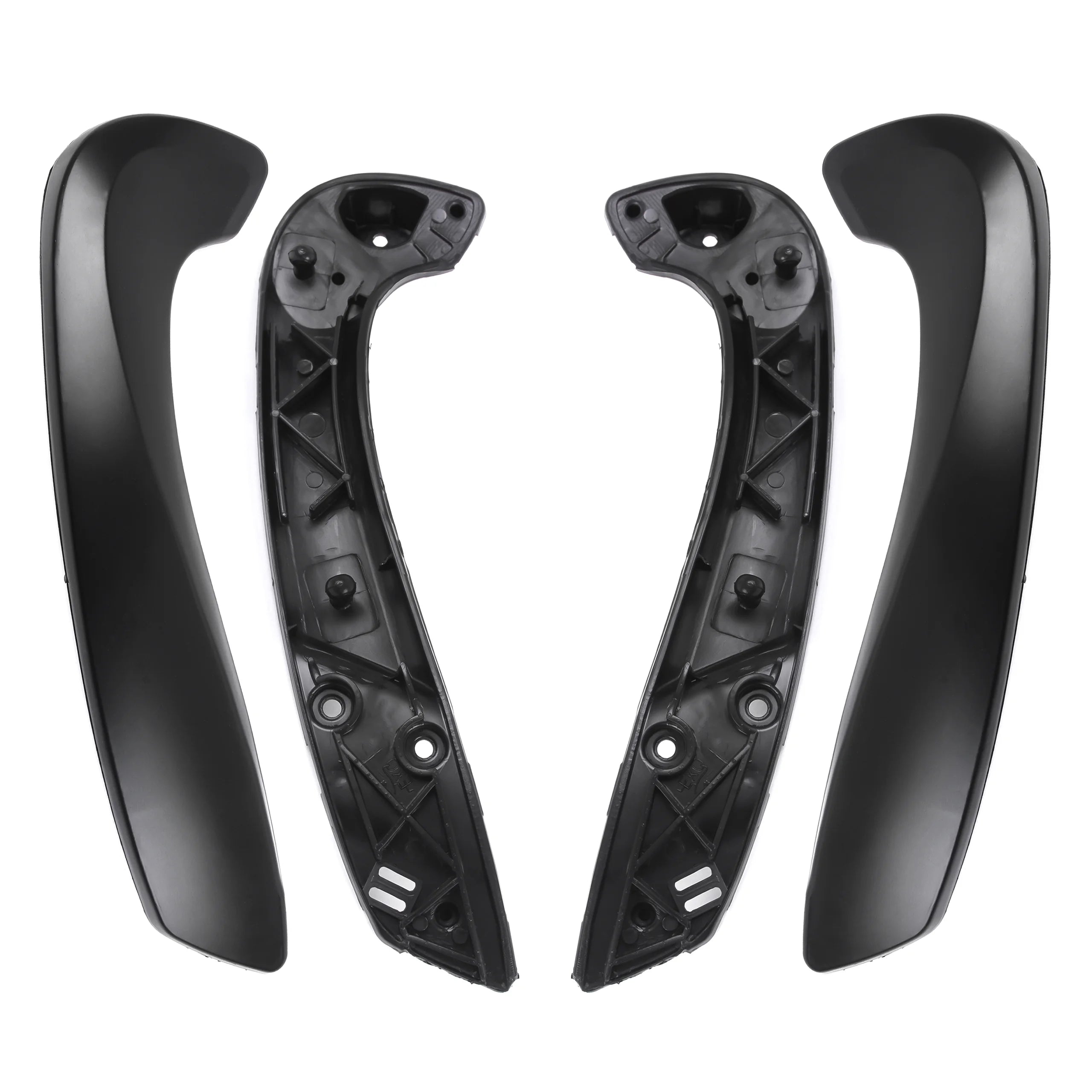 Pair of Front Inner Door Handles Driver+Passenger for Renault Megane 3 08-16 L+R - BUYDAY - Megane 3 Interior Trim Parts