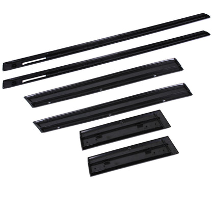 8 Parça M-Style Yan Kalıp Seti, Klipsler ve Amblemler Dahil, Dış Kapı Sürtünme Şeritleri, 1993-2000 Model 3 Serisi E36 Kompakt Modellerle Uyumlu, 51132267003