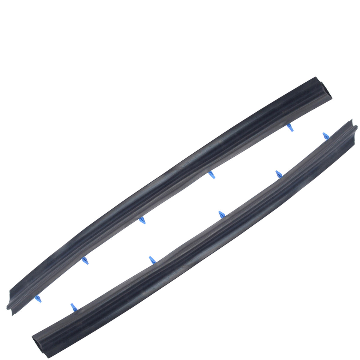 For VW Transporter T5 T6 Wheel Arch Seal Rubber LH + RH Door Clips 2003+ - Detail View - BUYDAY