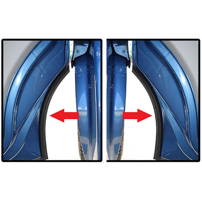 For VW Transporter T5 T6 Wheel Arch Seal Rubber LH + RH Door Clips 2003+ - Detail View - BUYDAY
