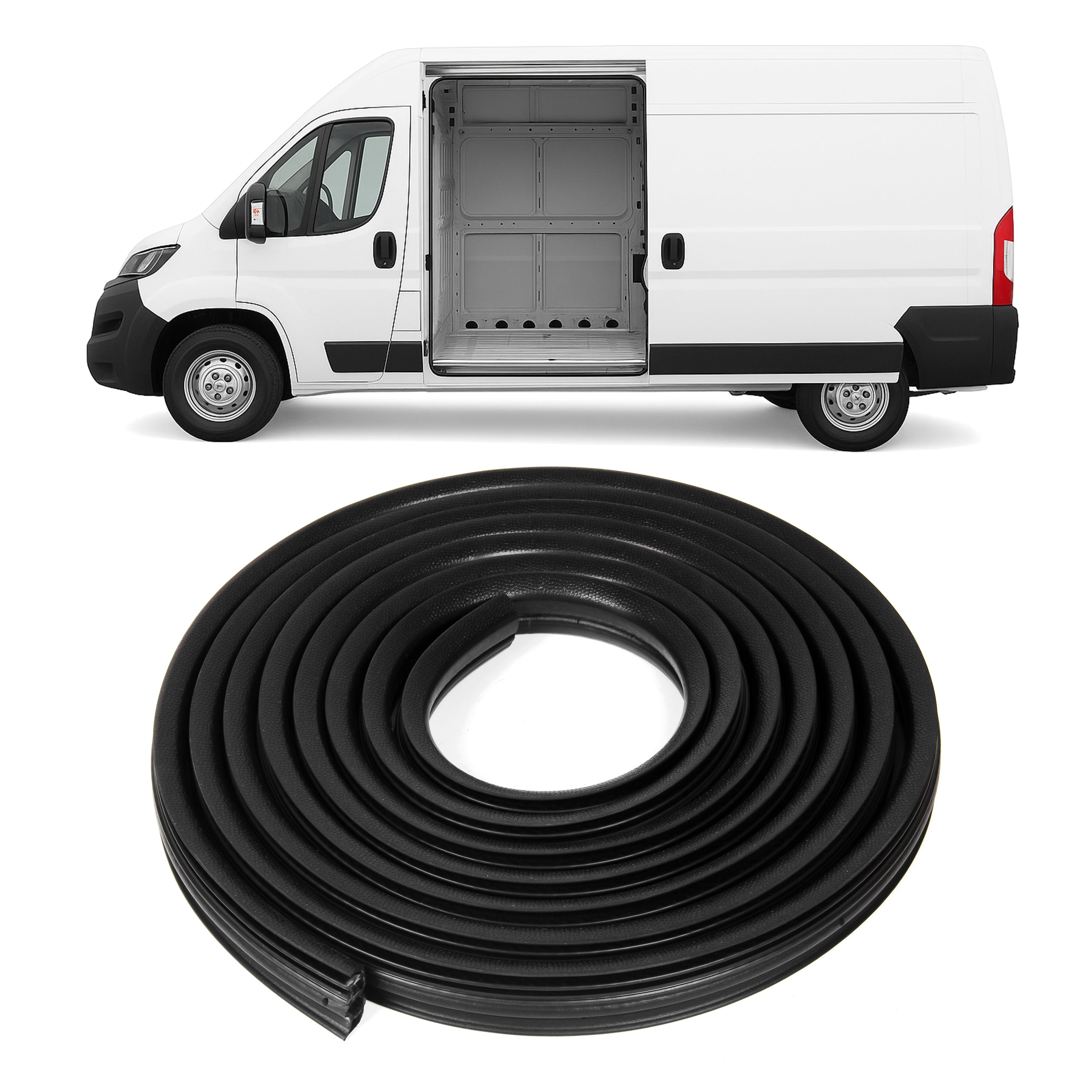 Sliding Side Rubber Strip for Fiat Ducato Peugeot Boxer Citroen Relay (2006+On) - Detail View - BUYDAY