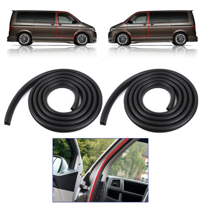 O/S & N/S Front Door Seal Kit Compatible with T5 T6 Campervan Caravelle (2 pcs)