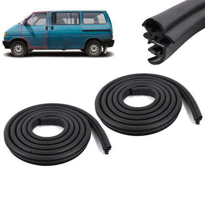 Door Weatherstrip Rubber Seal Set for VW Transporter T4 7D0837911 (1990-2004) - BUYDAY Auto Parts