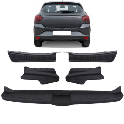 Rear Bumper Protector Complete Guard Set for Dacia Sandero Stepway III (2021+On) - BUYDAY Auto Parts