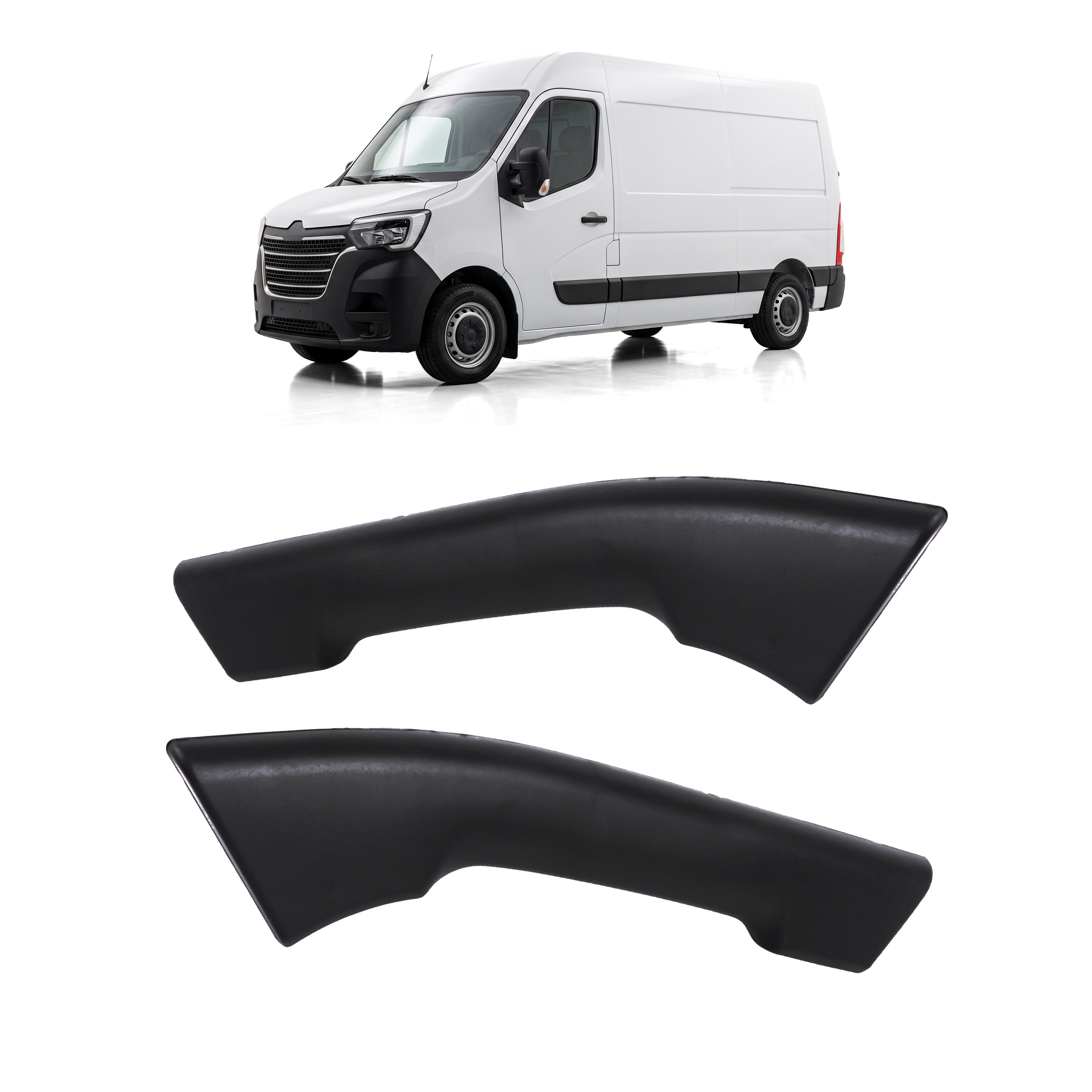Inner L+R Set of Door Handle for Renault Master Vauxhall Movano (2010+Onwards) - Detail View - BUYDAY