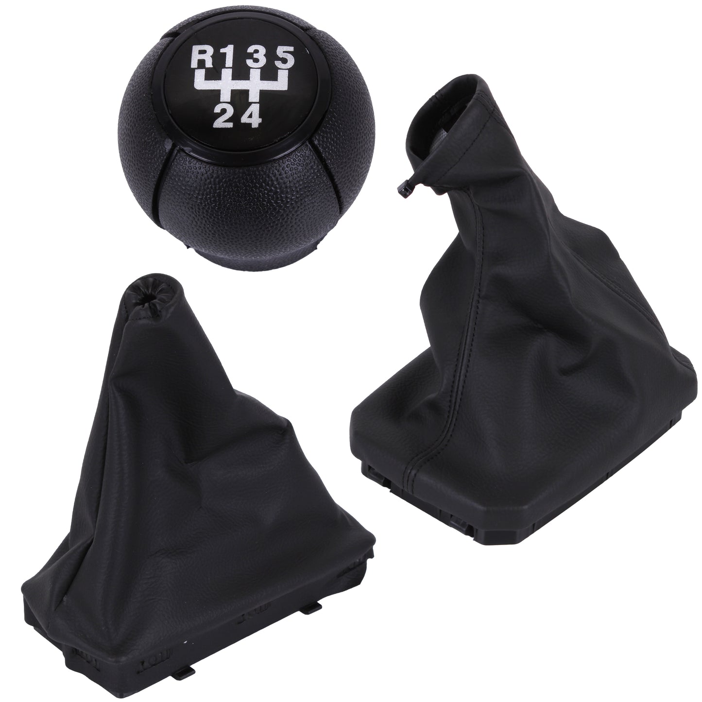 Van Gear Knob Stick Gaiter Boot & Handbrake Cover for Vauxhall Combo C 00-09 Kit