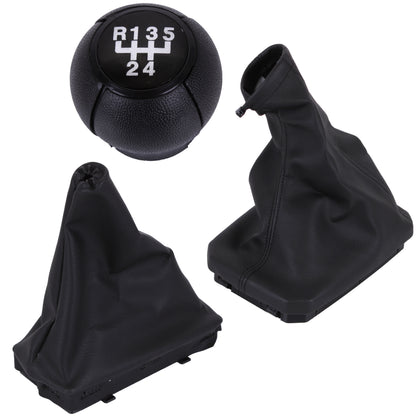 Van Gear Knob Stick Gaiter Boot & Handbrake Cover for Vauxhall Combo C 00-09 Kit