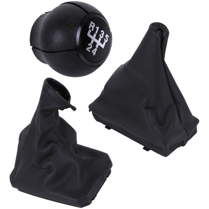 clickmax 5 Vitesli Vites Topuzu, Körük ve Çerçeve Dahil, Komple Vites Kolu Değiştirme Kiti, Corsa C Modelleri 2000-2009 ile Uyumlu, 5738737, 93176450