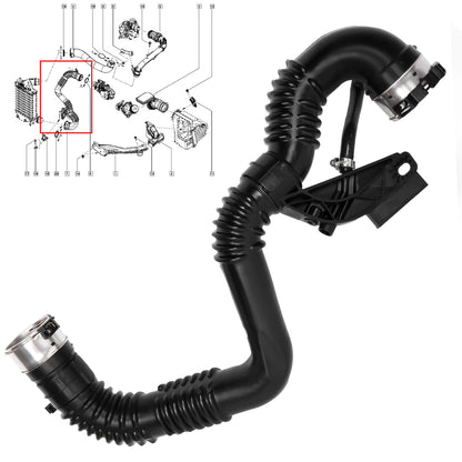 Turbo Hose Fix for Qashqai Kadjar 1.6 dCi R9M | X-Trail Boost Pipe 14460HX40D - BUYDAY - Hose Pipes and Fittings