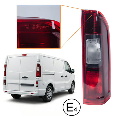 Rear Light Tail Lamp Right Driver Side For Renault Trafic III Vivaro B 2014-2024
