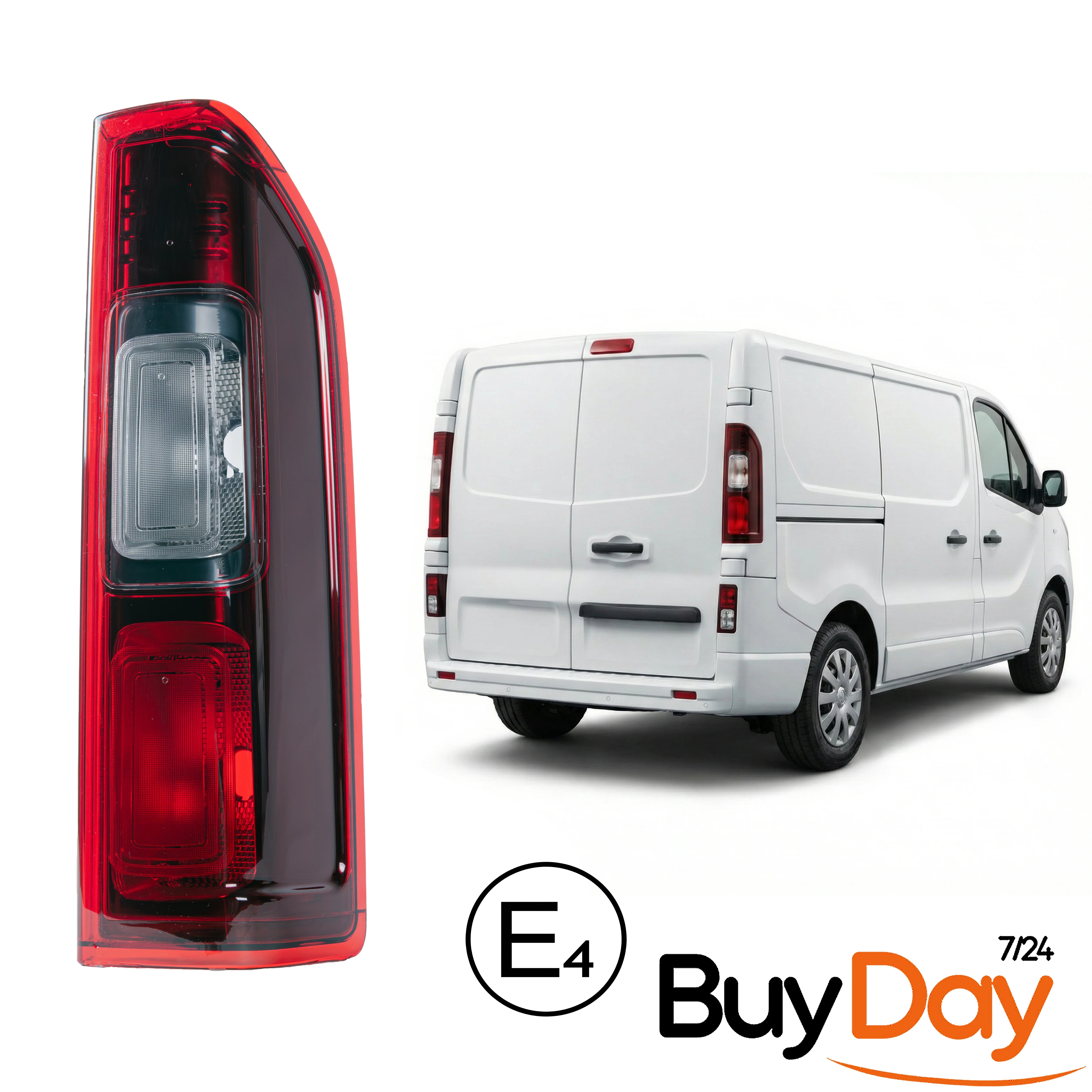 Rear Light Tail Lamp Right Driver Side For Renault Trafic III Vivaro B 2014-2024