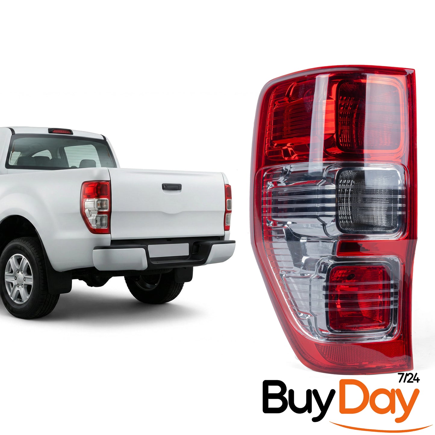 Rear Tail Light Left Lamp Compatible With Ranger (2011-2016) LHD Passenger Side AB39-13405 Fog Light Assembly Unit