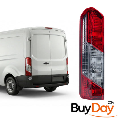 Rear Tail Light Left Compatible With Transit MK8 MKVIII Back Lamp N/S Left (2014+Onwards)