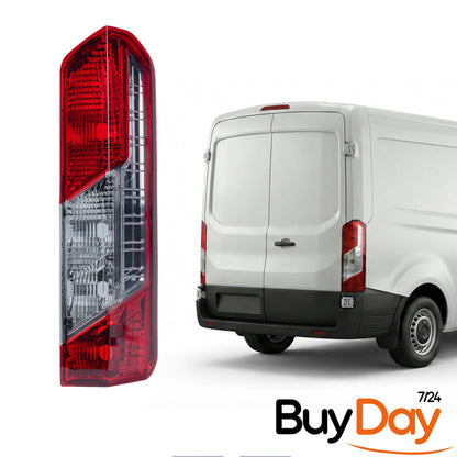 Rear Tail Light Right Compatible With Transit MK8 MKVIII Back Lamp O/S Right (2014+Onwards)