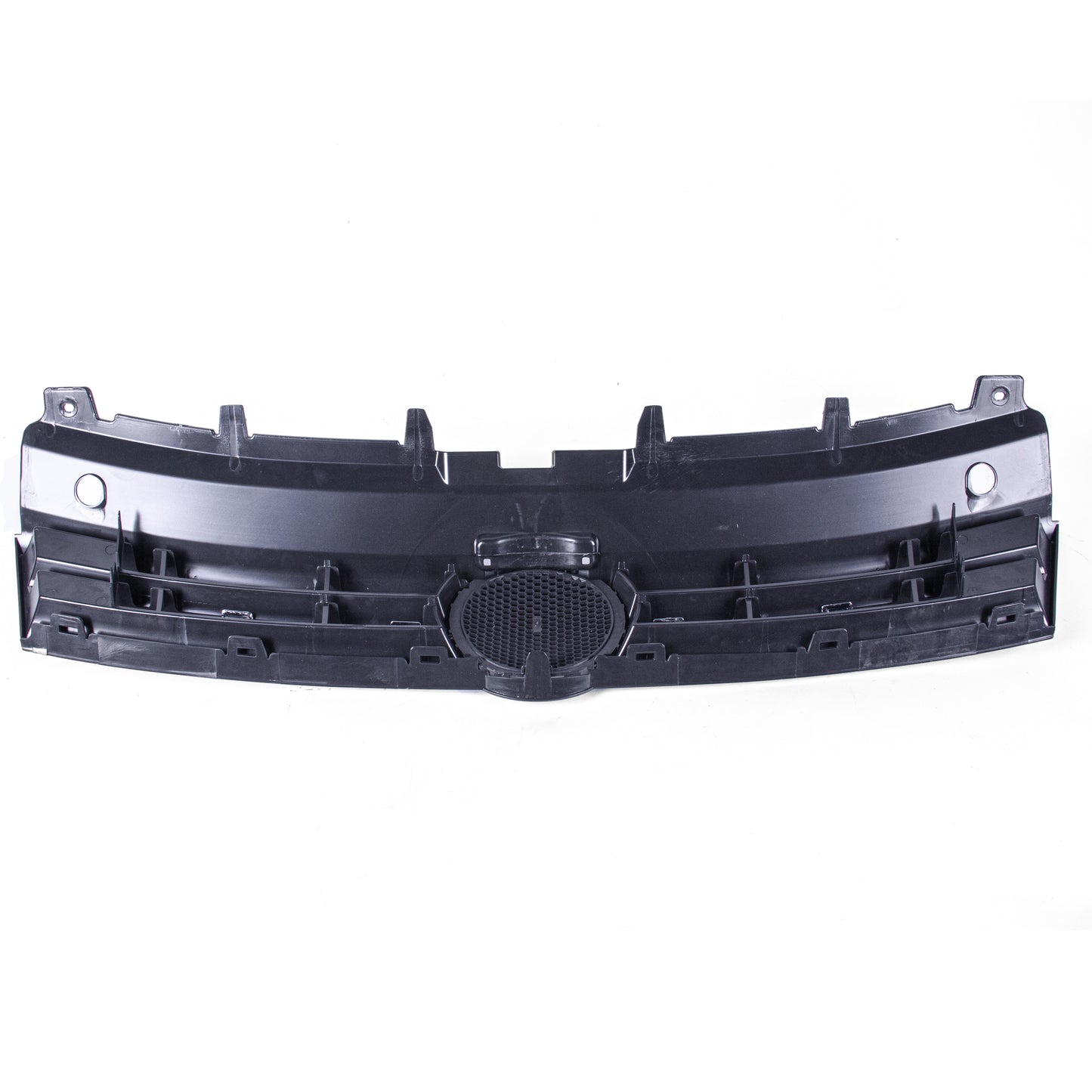 Main Grille Black With Chrome Moulding Front Upper For VW Polo 09-14 6R0853651C