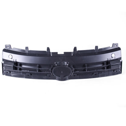 Main Grille Black With Chrome Moulding Front Upper For VW Polo 09-14 6R0853651C
