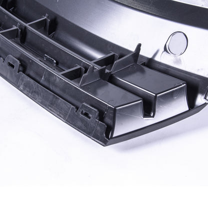 Main Grille Black With Chrome Moulding Front Upper For VW Polo 09-14 6R0853651C