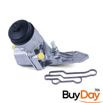 Oil Cooler And Housing + Gasket + Filter Compatible With Ranger 2.2 3.2 1746665 (2011+Onwards)